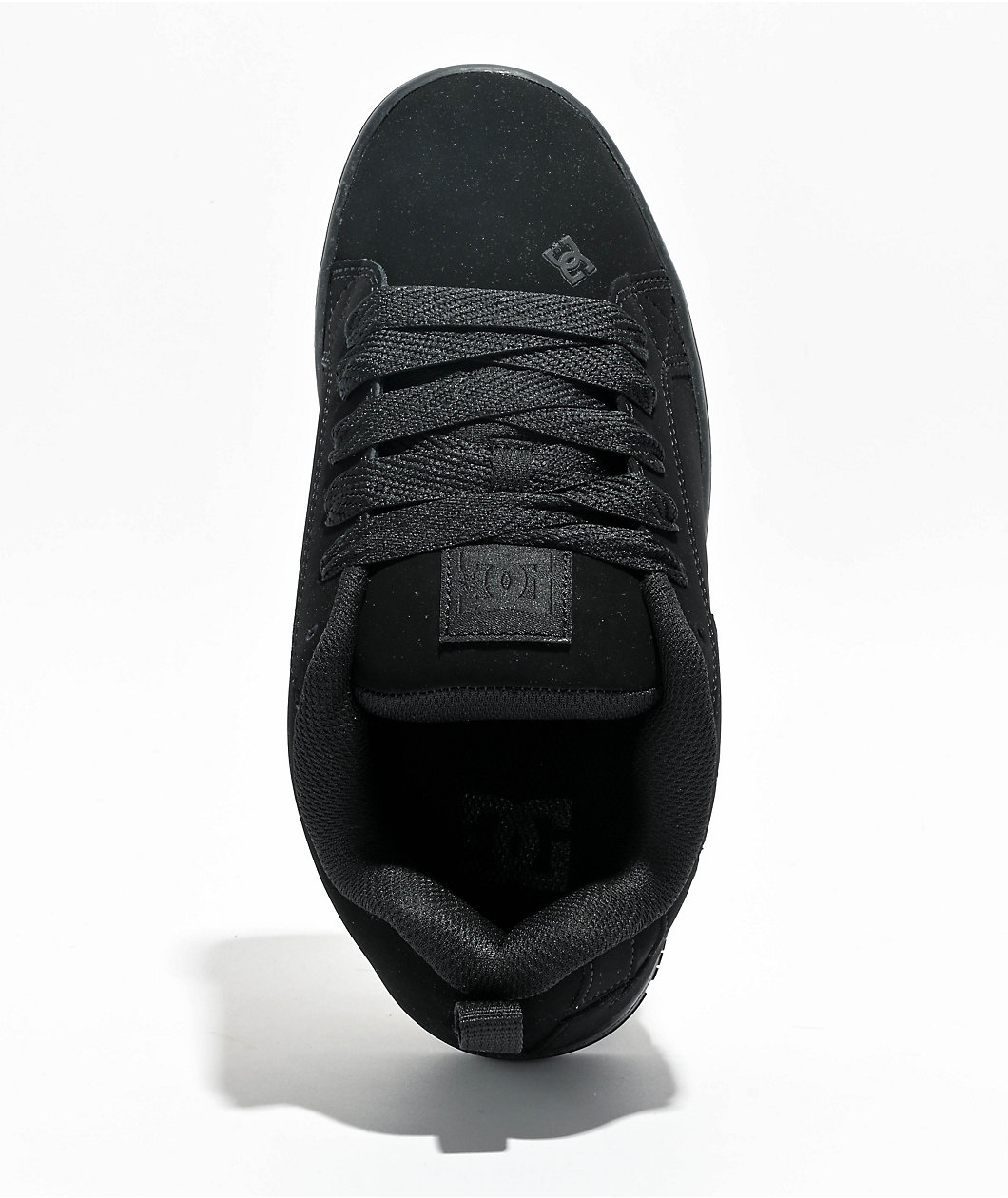 DC Court Graffik All Black Skate Shoes