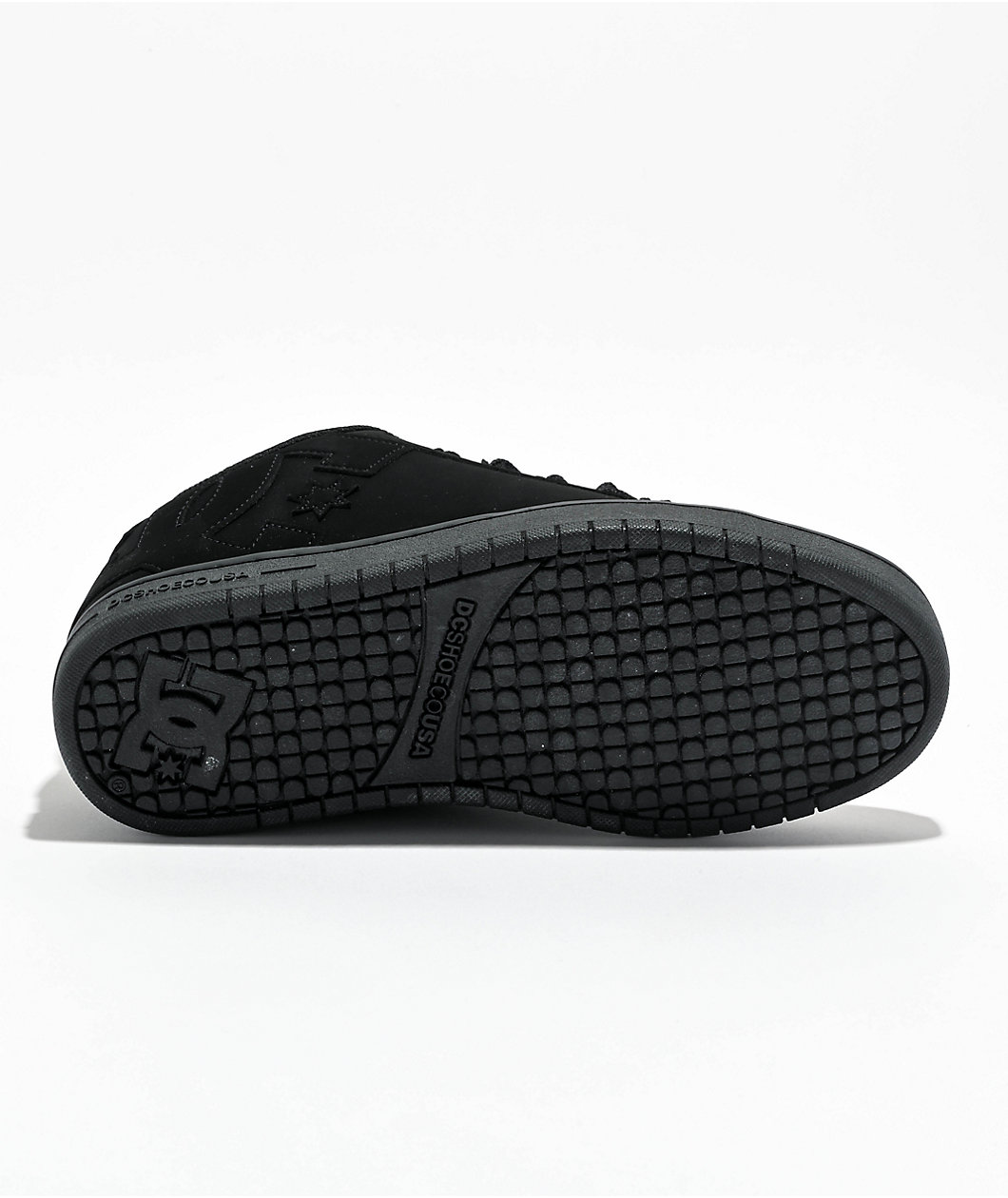 DC Court Graffik All Black Skate Shoes