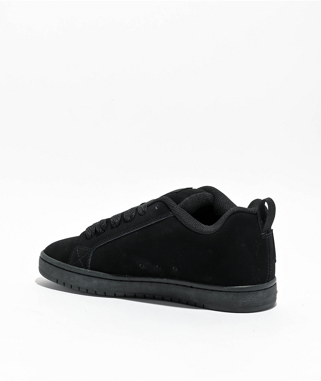 DC Court Graffik All Black Skate Shoes