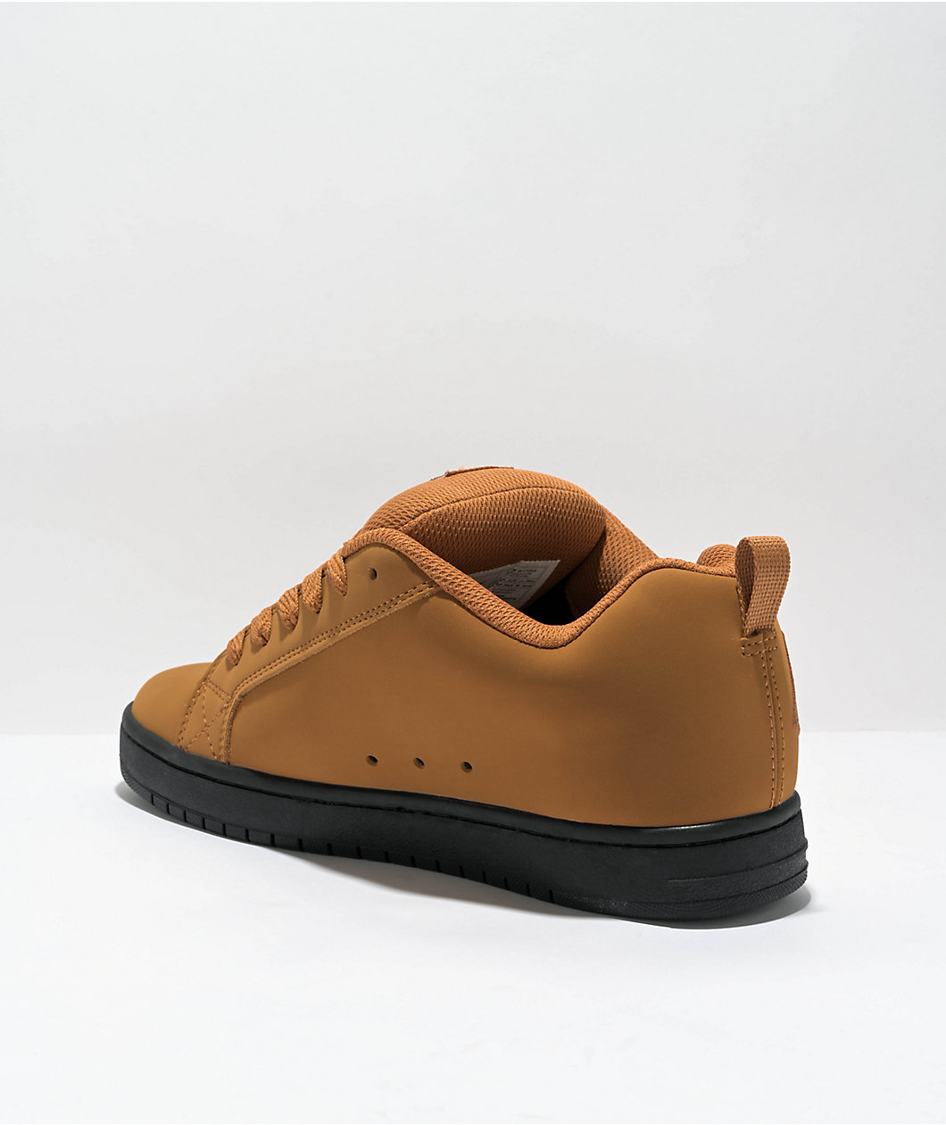 DC Court Graffik Wheat & Black Skate Shoes