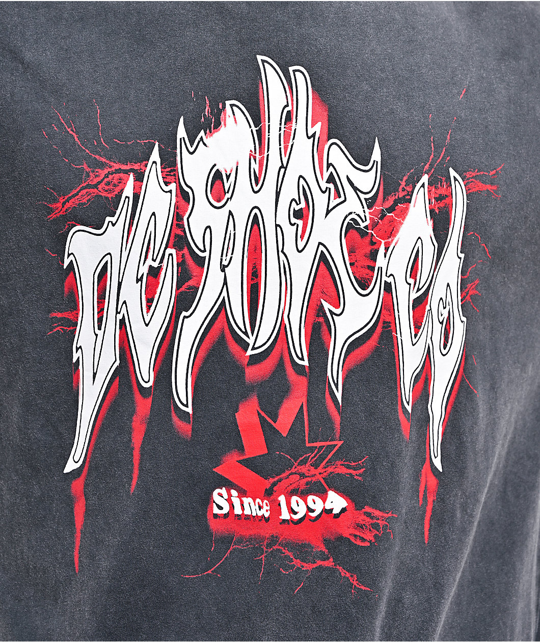 DC Death Machine Black Wash T-Shirt