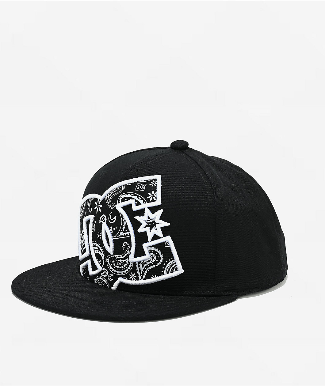 DC Double That Black & Paisley Snapback Hat