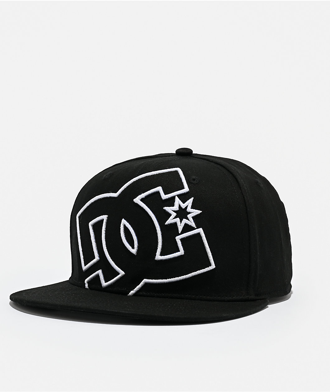 DC Double That Black Snapback Hat