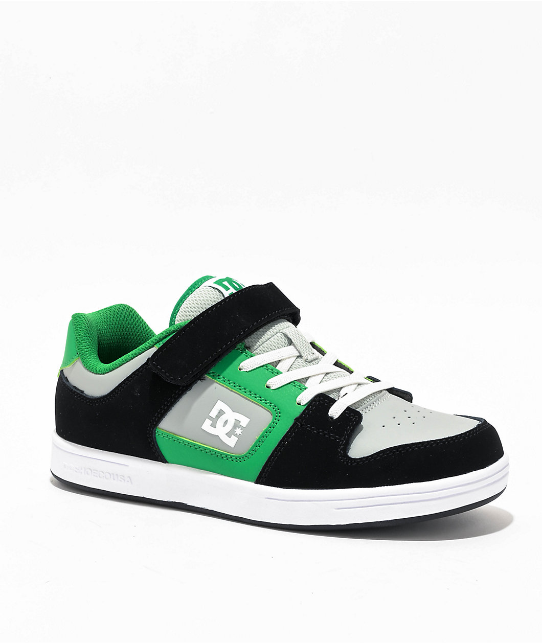 DC Kids Manteca 4 V Green Black Skate Shoes Connecticut Post Mall