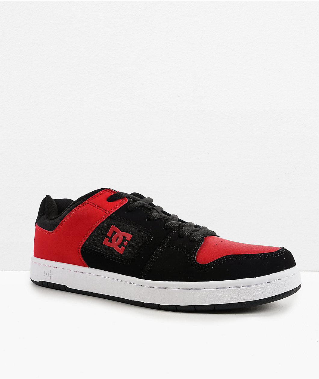DC Manteca 4 Black & Red Skate Shoes