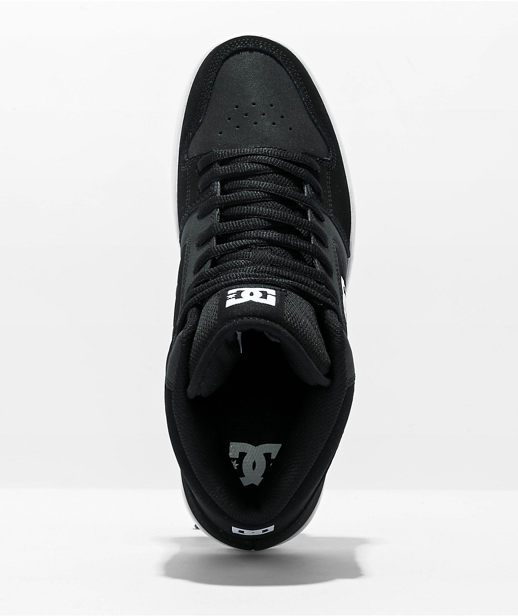 DC Manteca 4 Black & White High Top Skate Shoes