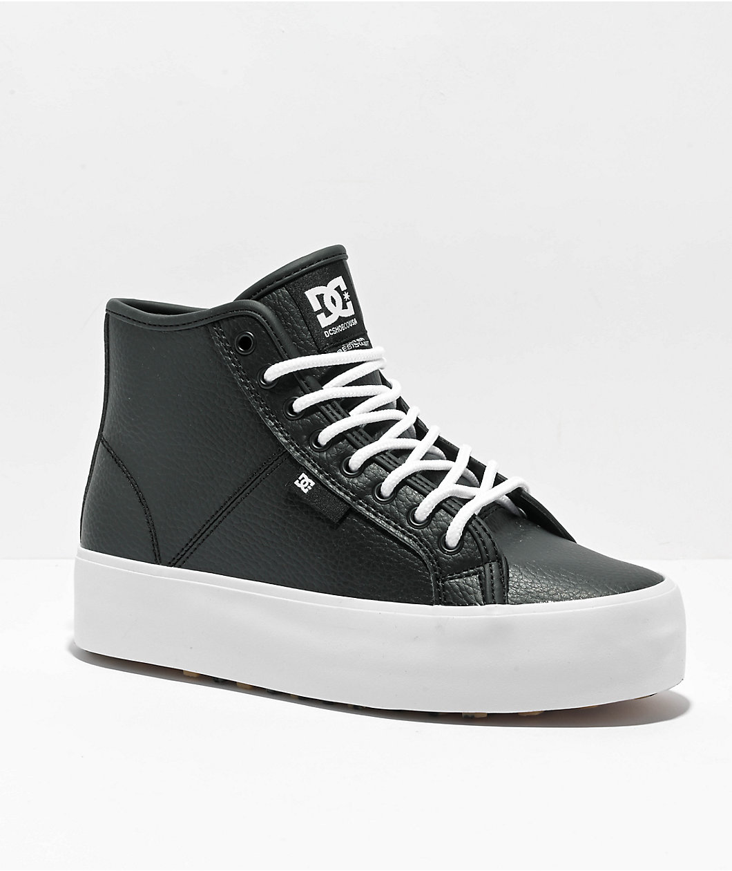 DC Manual Winterized Black & White Platform Shoes