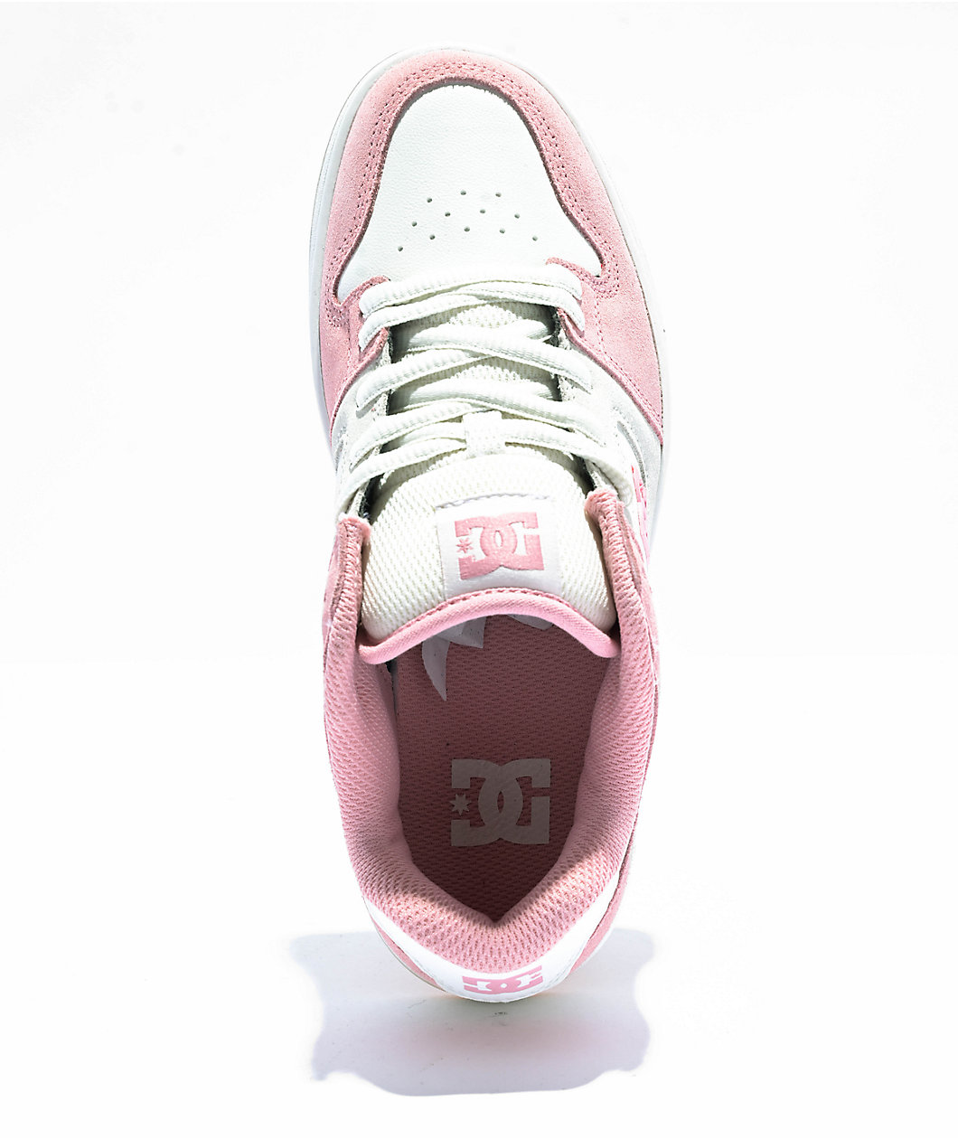 DC Shoes Manteca 4 Pink & White Skate Shoes