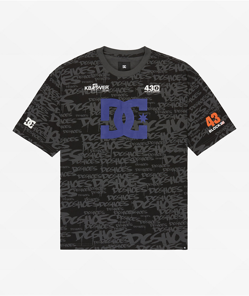 DC x 43i Block43 Black T-Shirt
