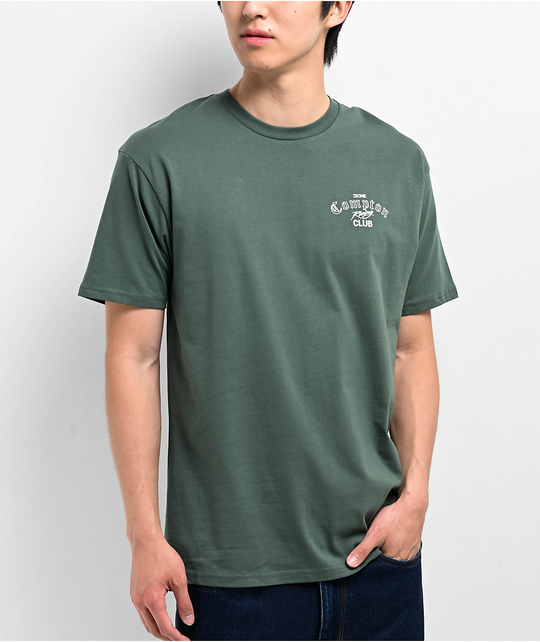 DDE Compton Racing Dark Green T-Shirt