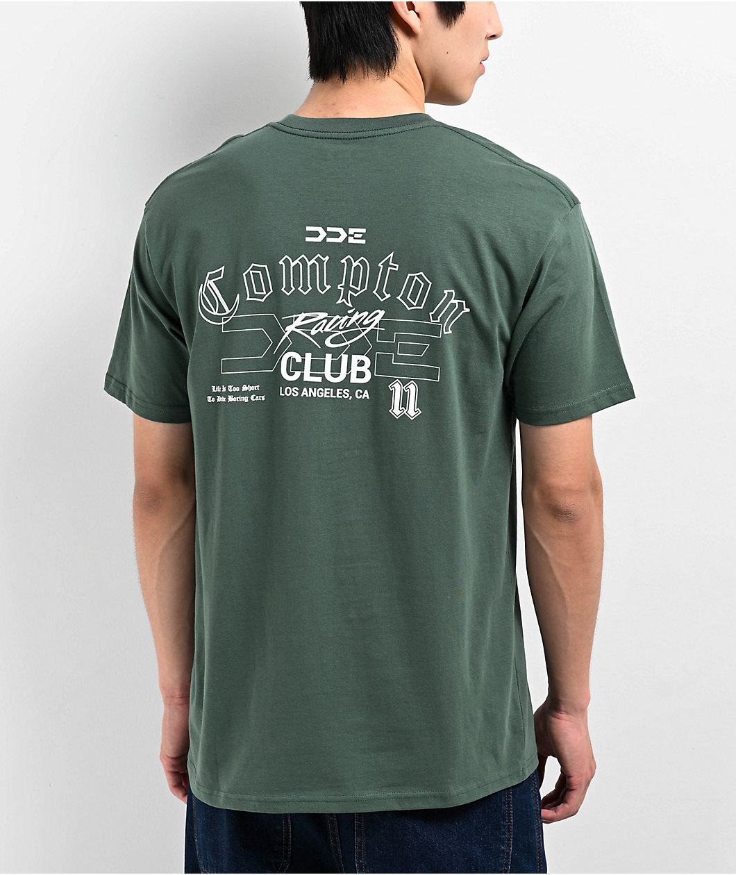 DDE Compton Racing Dark Green T-Shirt