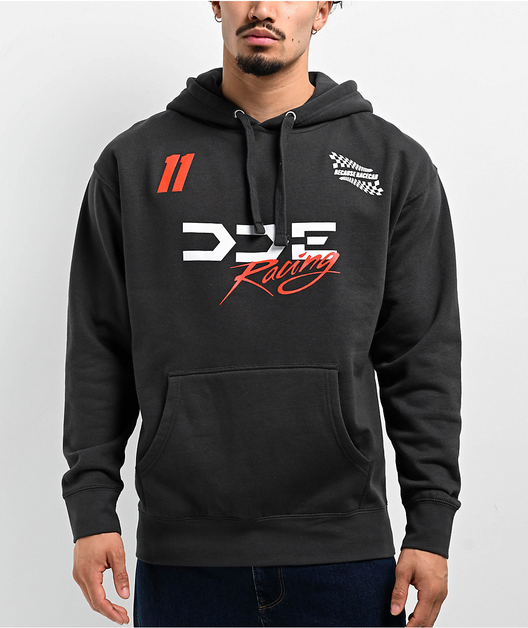 DDE Race Black Hoodie