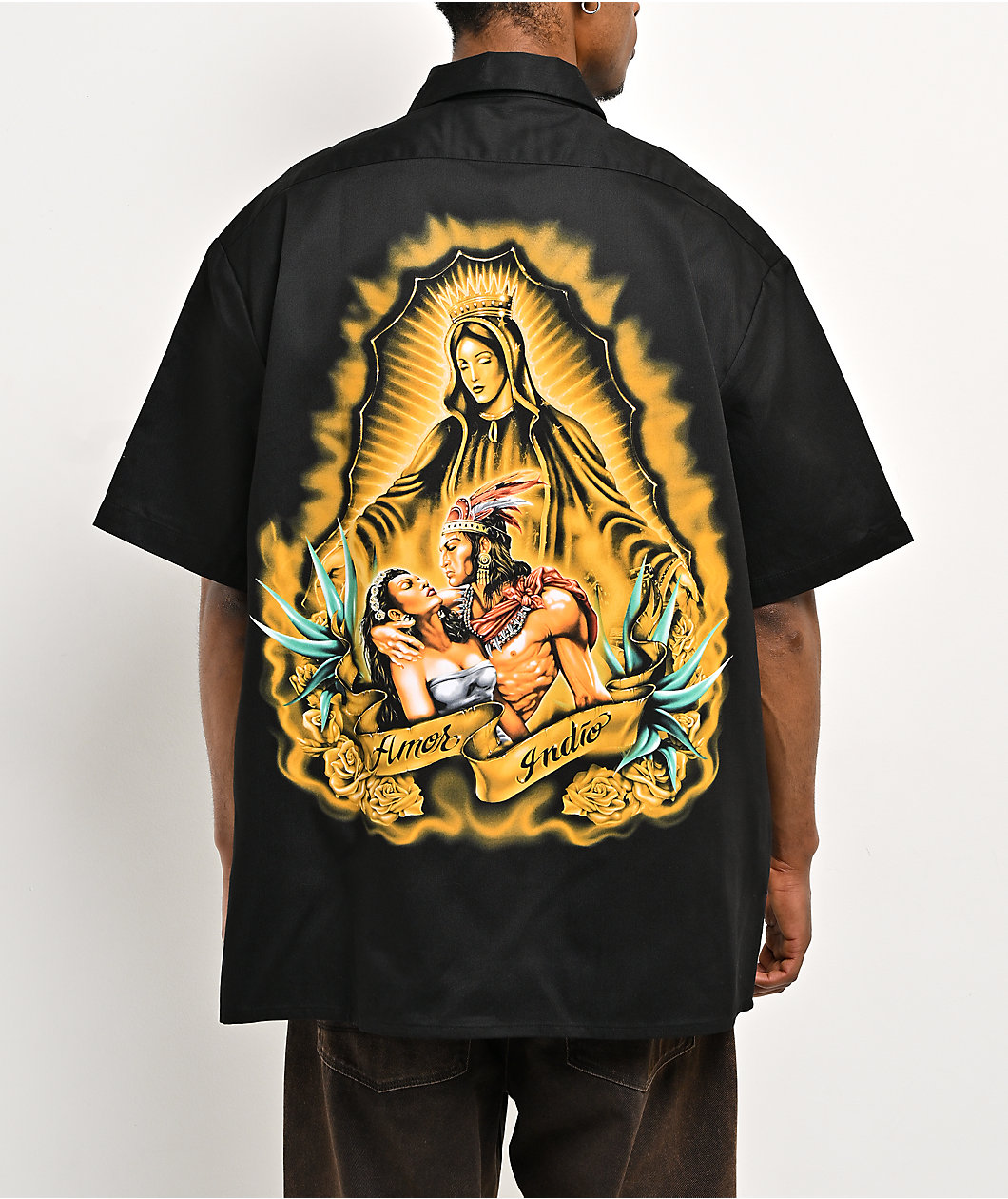 DGA Amor Indio Black Work Shirt