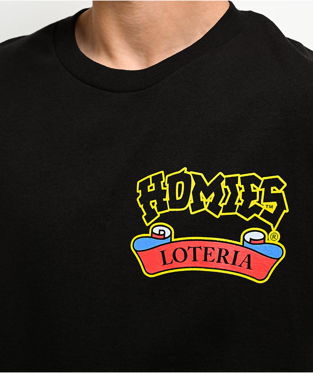 DGA Homies Loteria Diablo Black T-Shirt