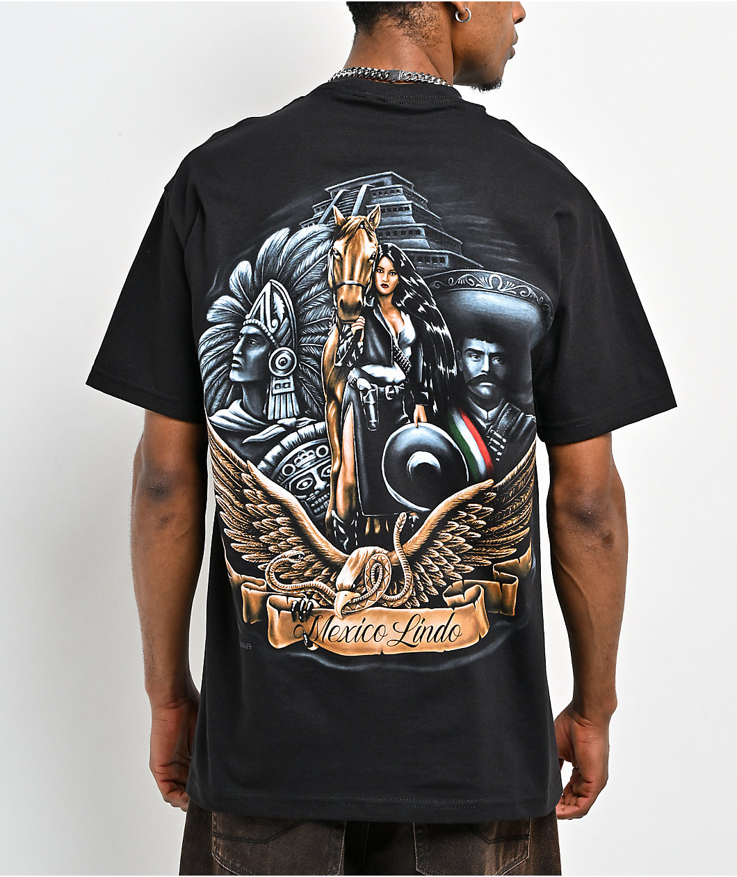 DGA Mexico Lindo Black T-Shirt