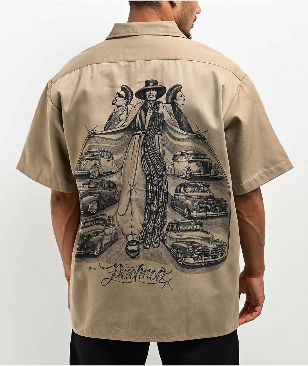 DGA Pachuco Pride Beige Work Shirt