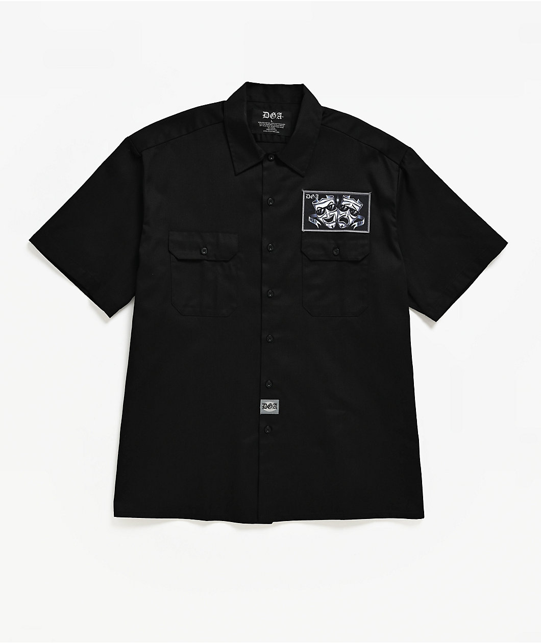 DGA Pay And Play Black Work Shirt