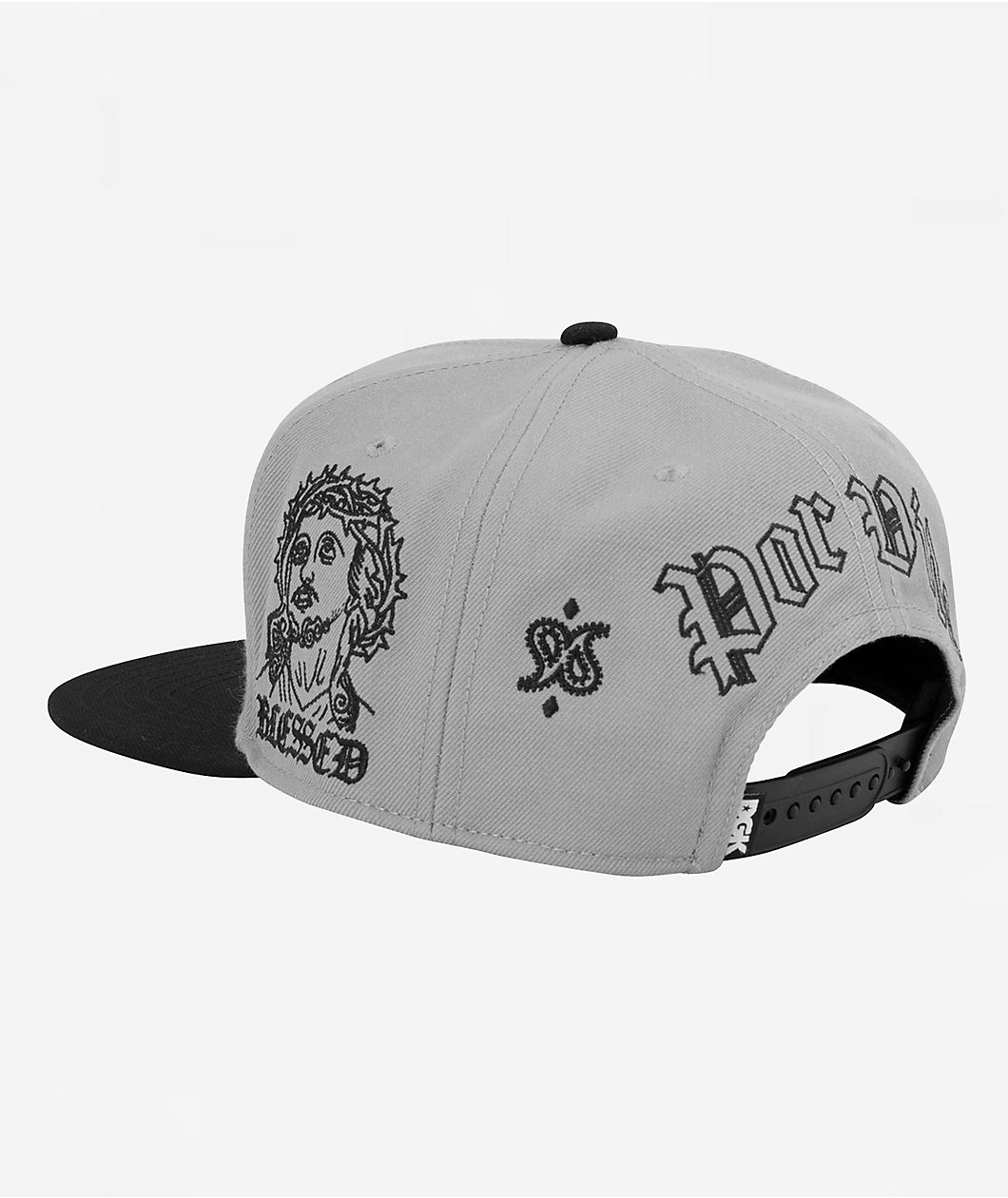 DGK Armor Grey Snapback Hat