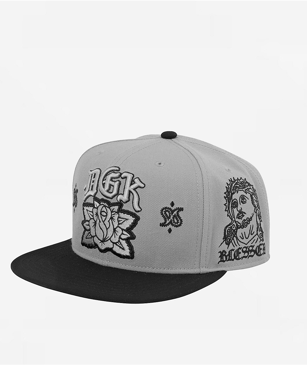 DGK Armor Grey Snapback Hat