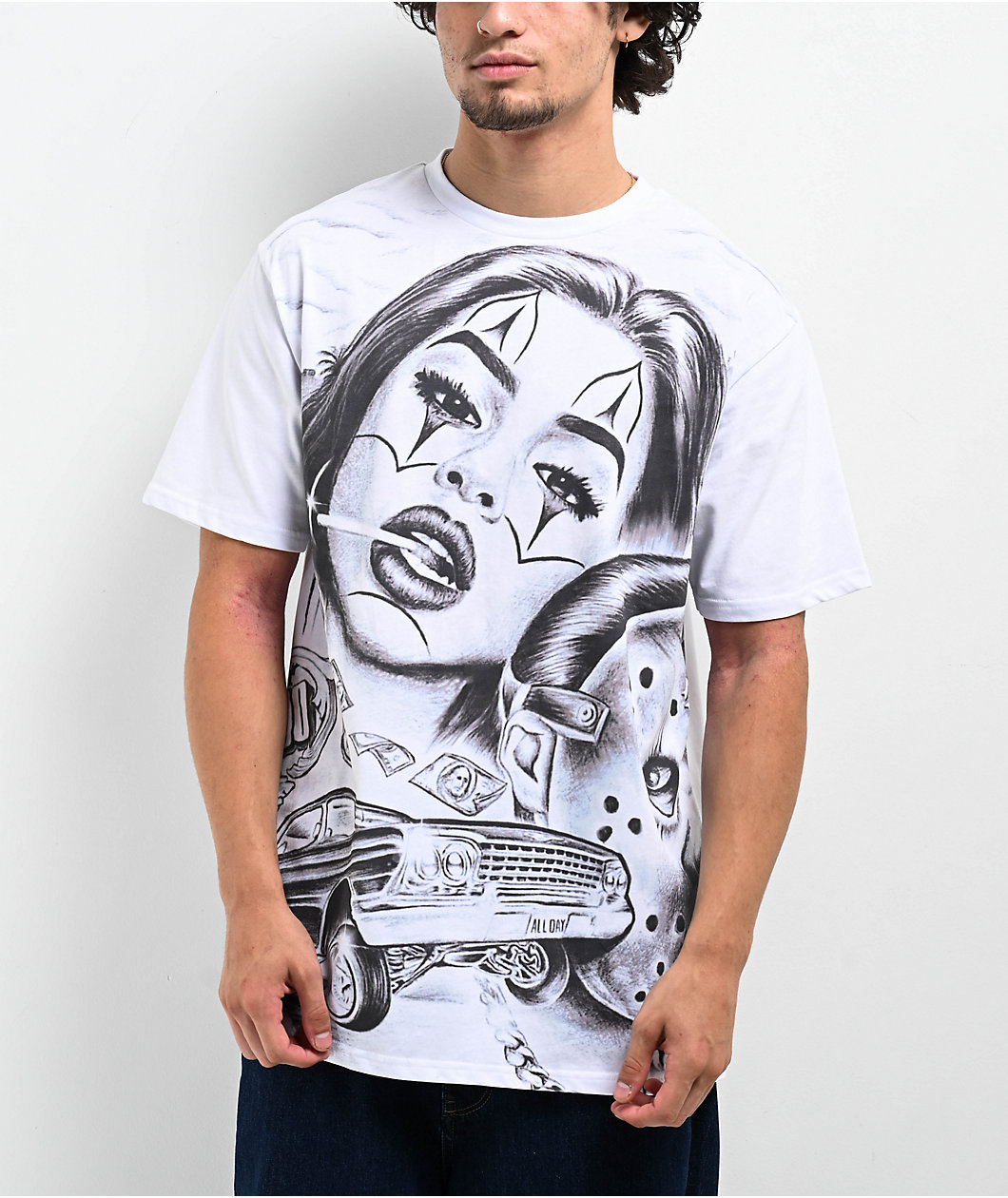 DGK Avenue White T-Shirt