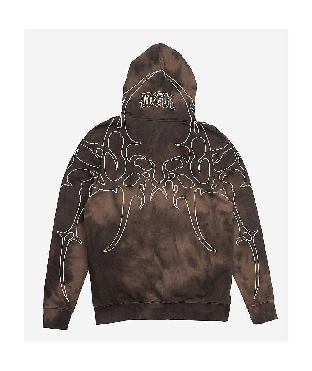 DGK Blade Washed Brown Hoodie