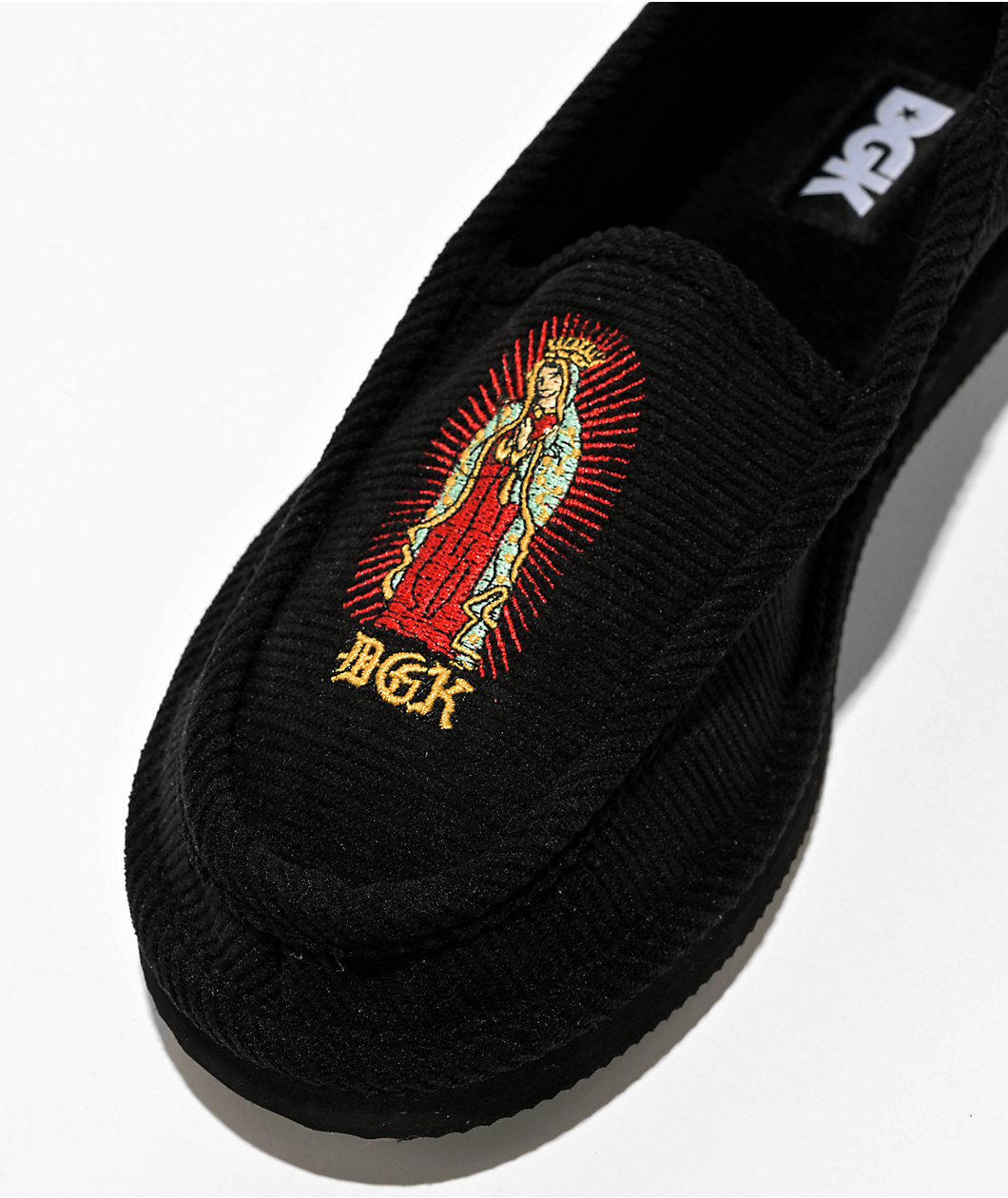 DGK Blessed Black Corduroy Slippers