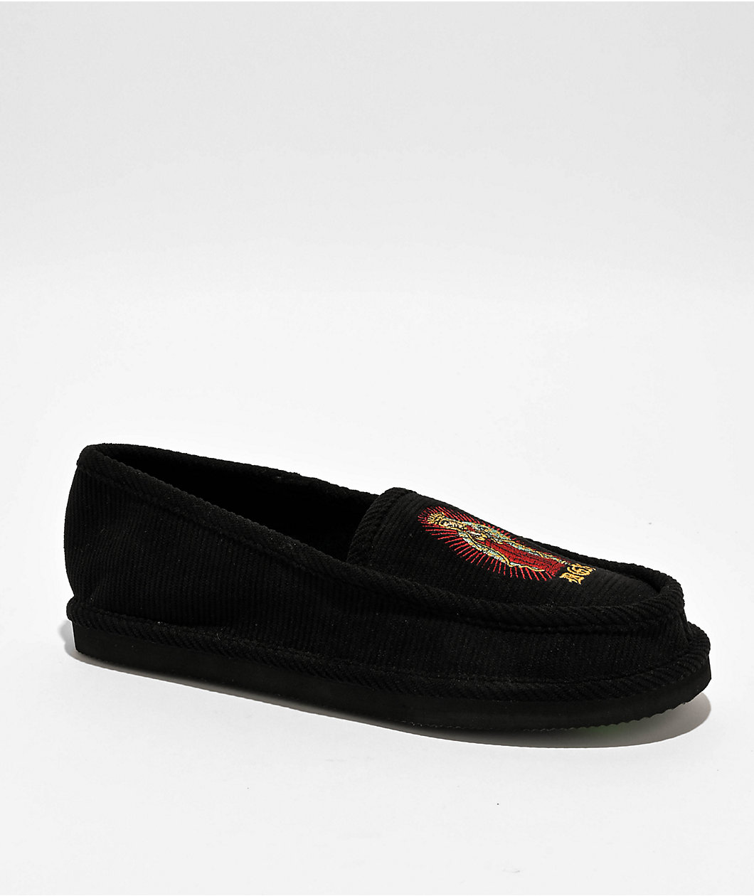 DGK Blessed Black Corduroy Slippers