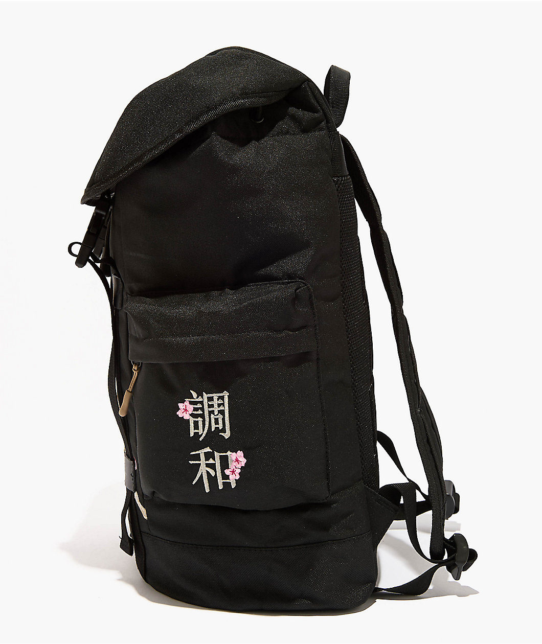 DGK Blossom Black Top Load Backpack