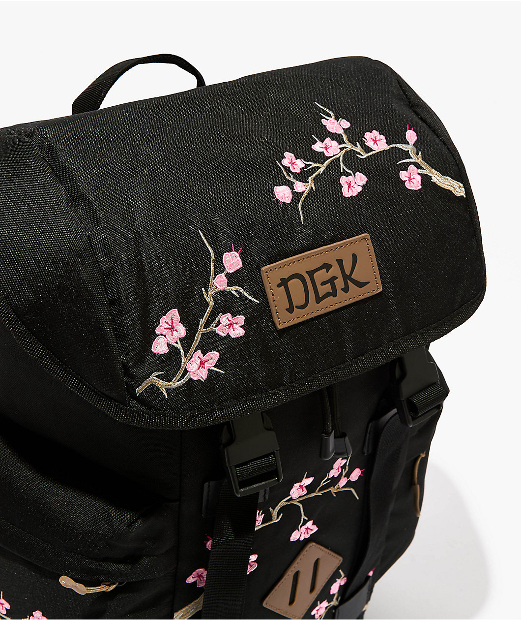 DGK Blossom Black Top Load Backpack