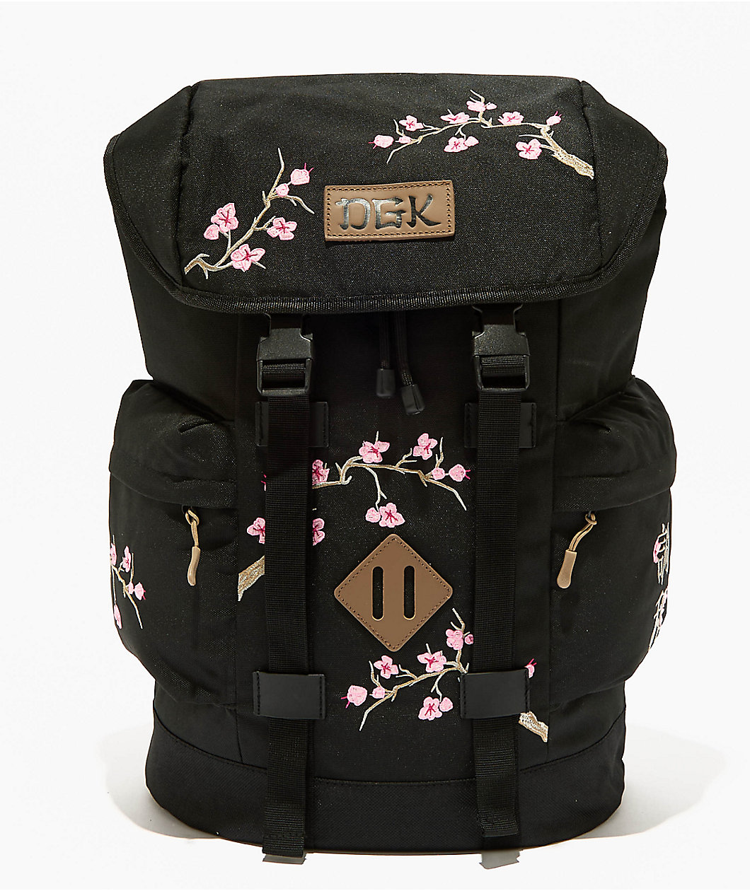DGK Blossom Black Top Load Backpack