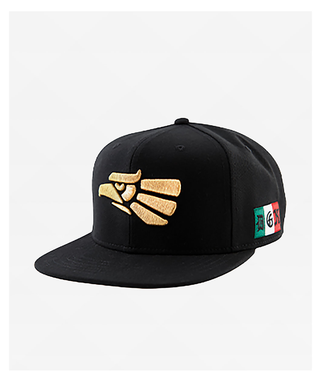 DGK Ciudad Black Snapback Hat