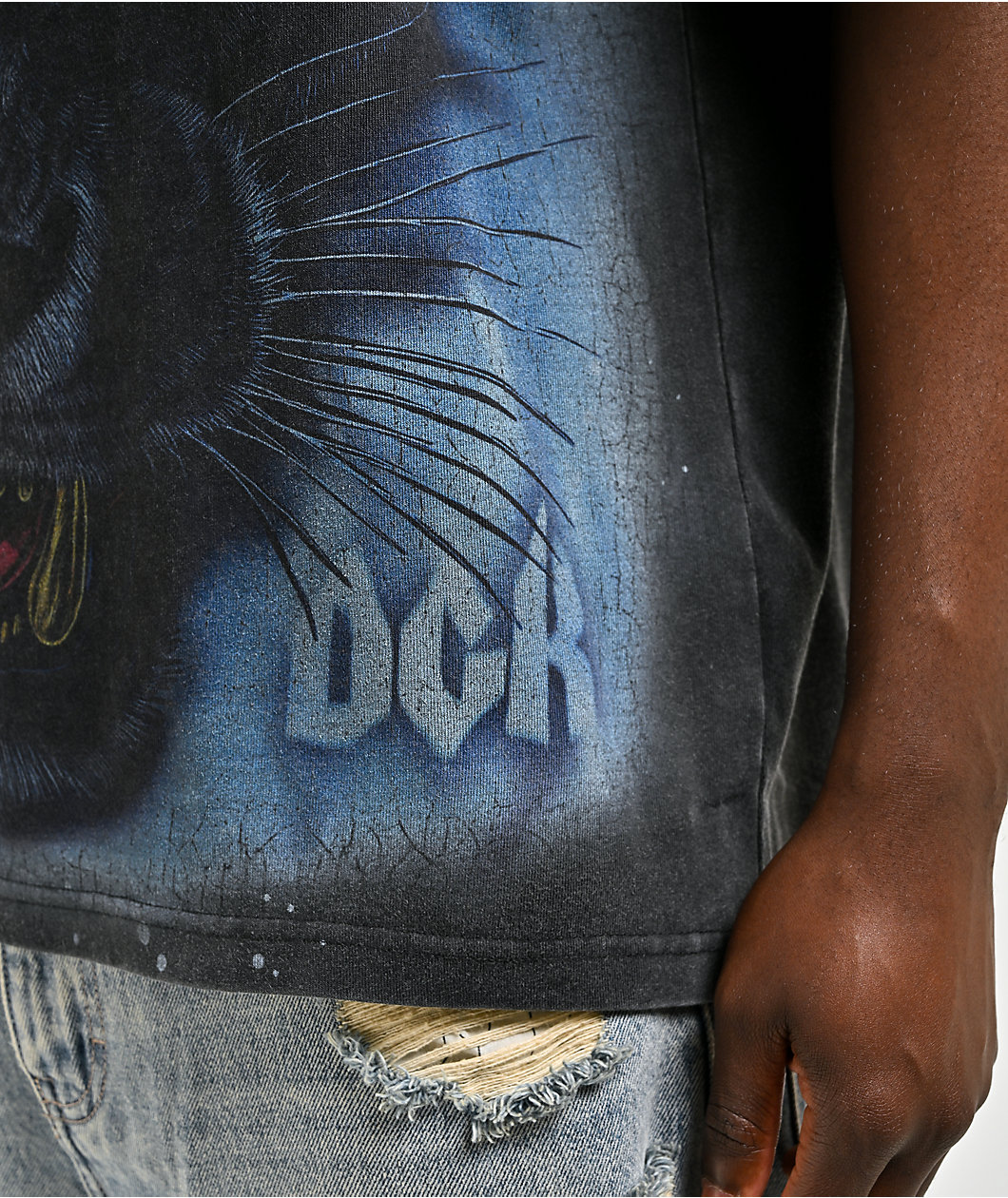 DGK Claw Black Wash Boxy T-Shirt