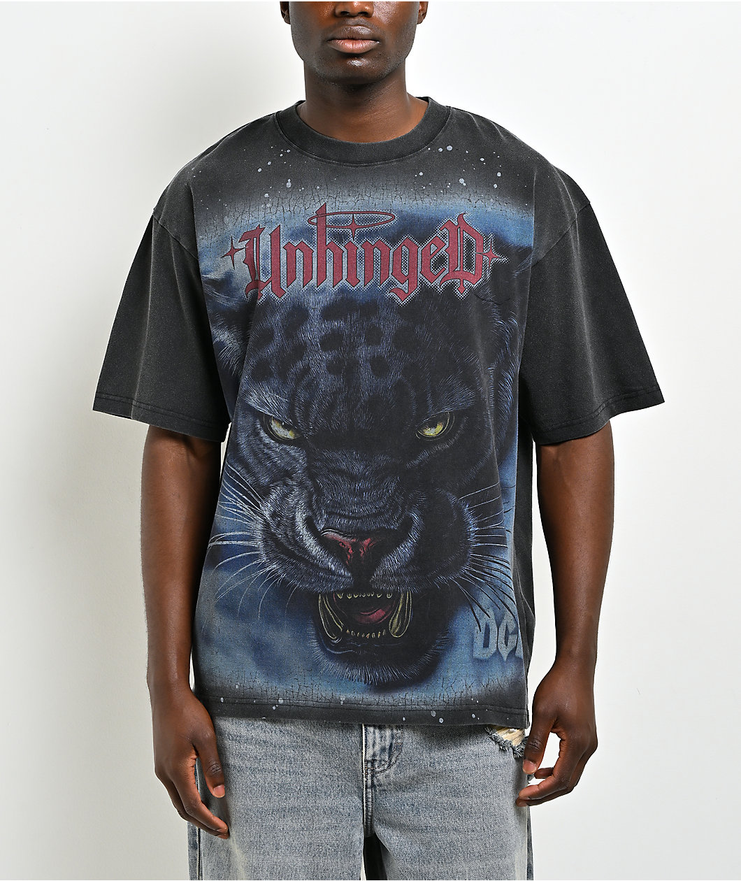 DGK Claw Black Wash Boxy T-Shirt