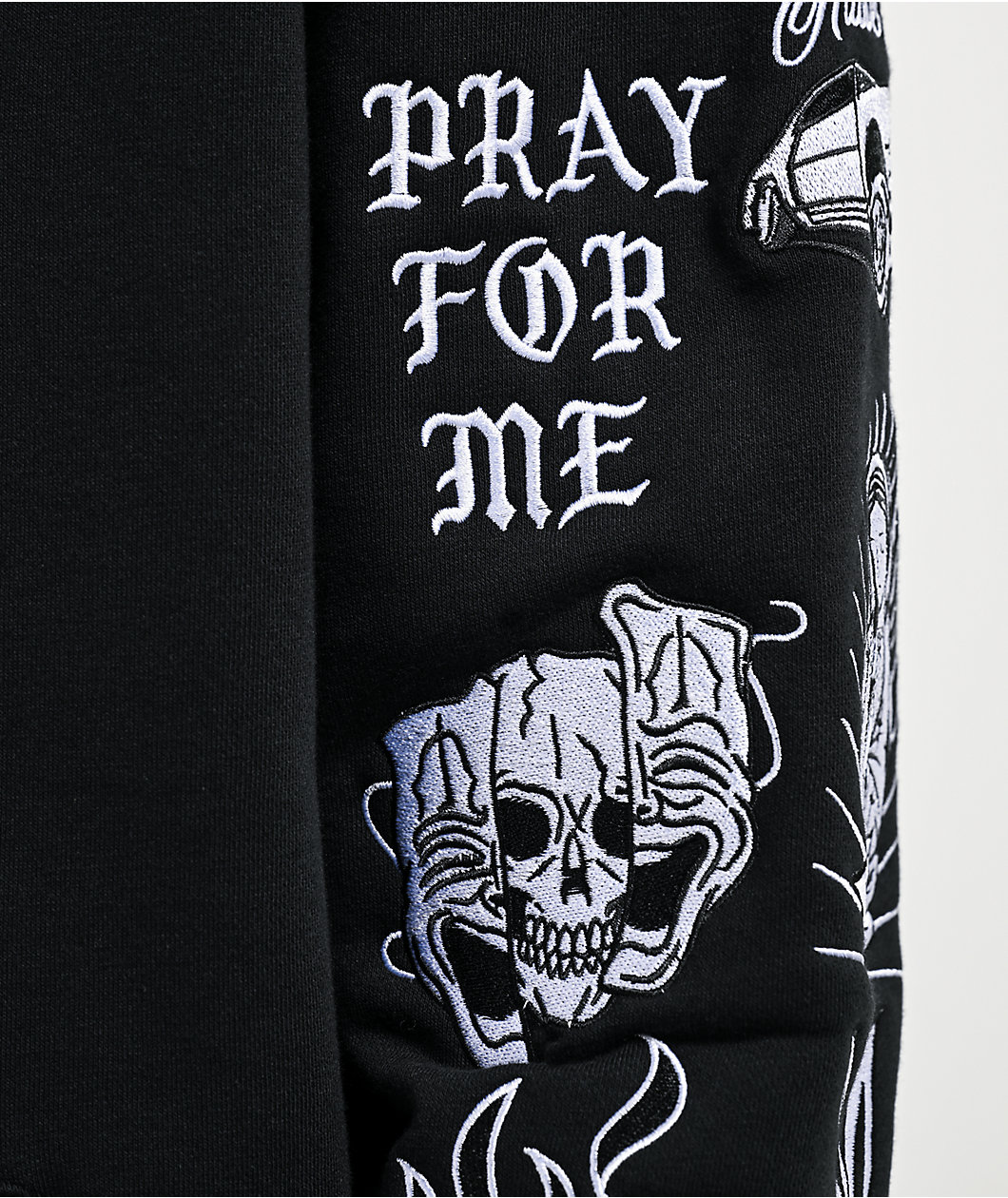 DGK Crazy Life Black Hoodie