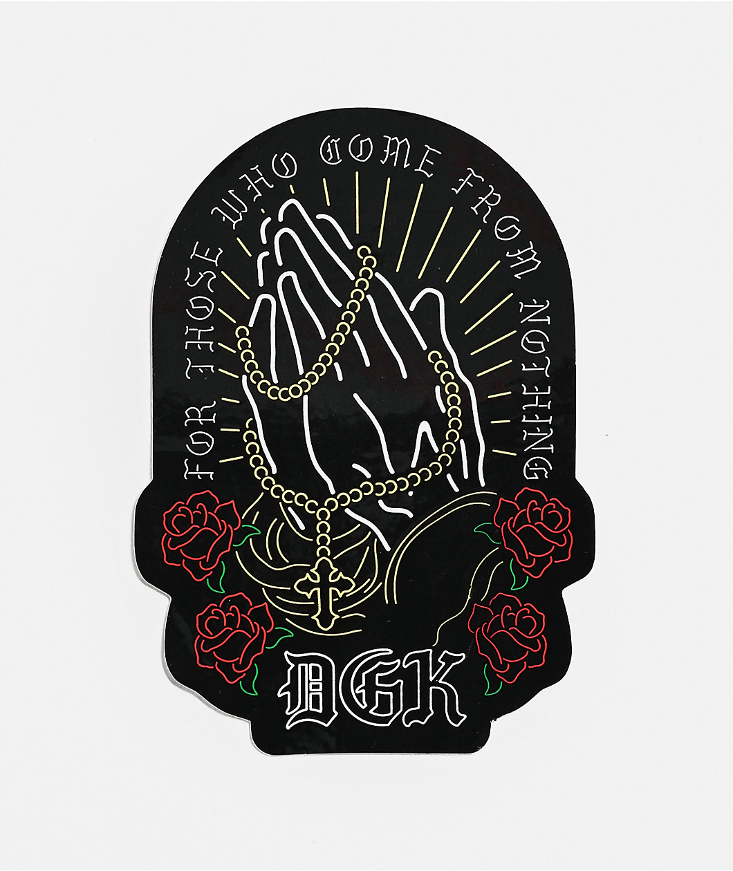 DGK Deus Sticker