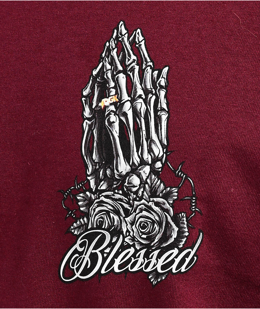 DGK Devoted Burgundy T-Shirt