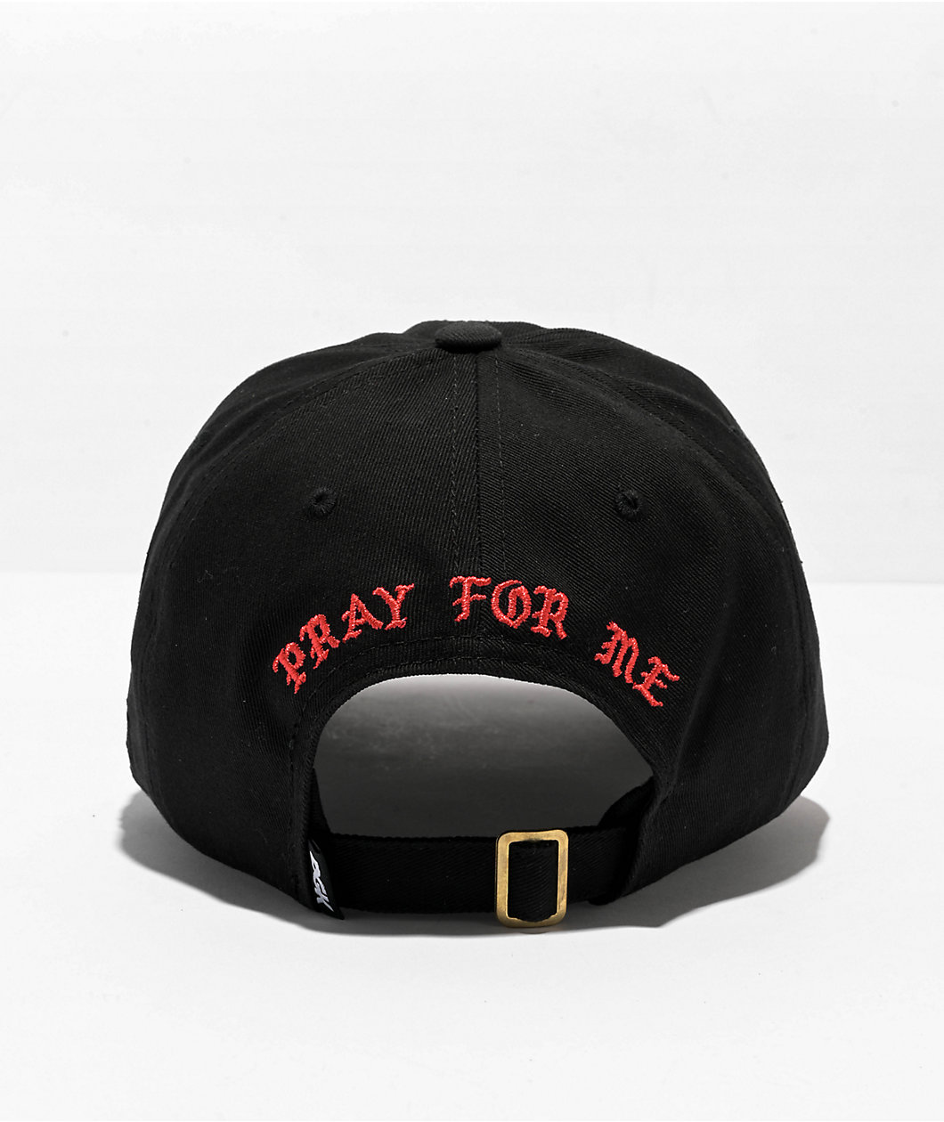 DGK Devotion Black Strapback Hat