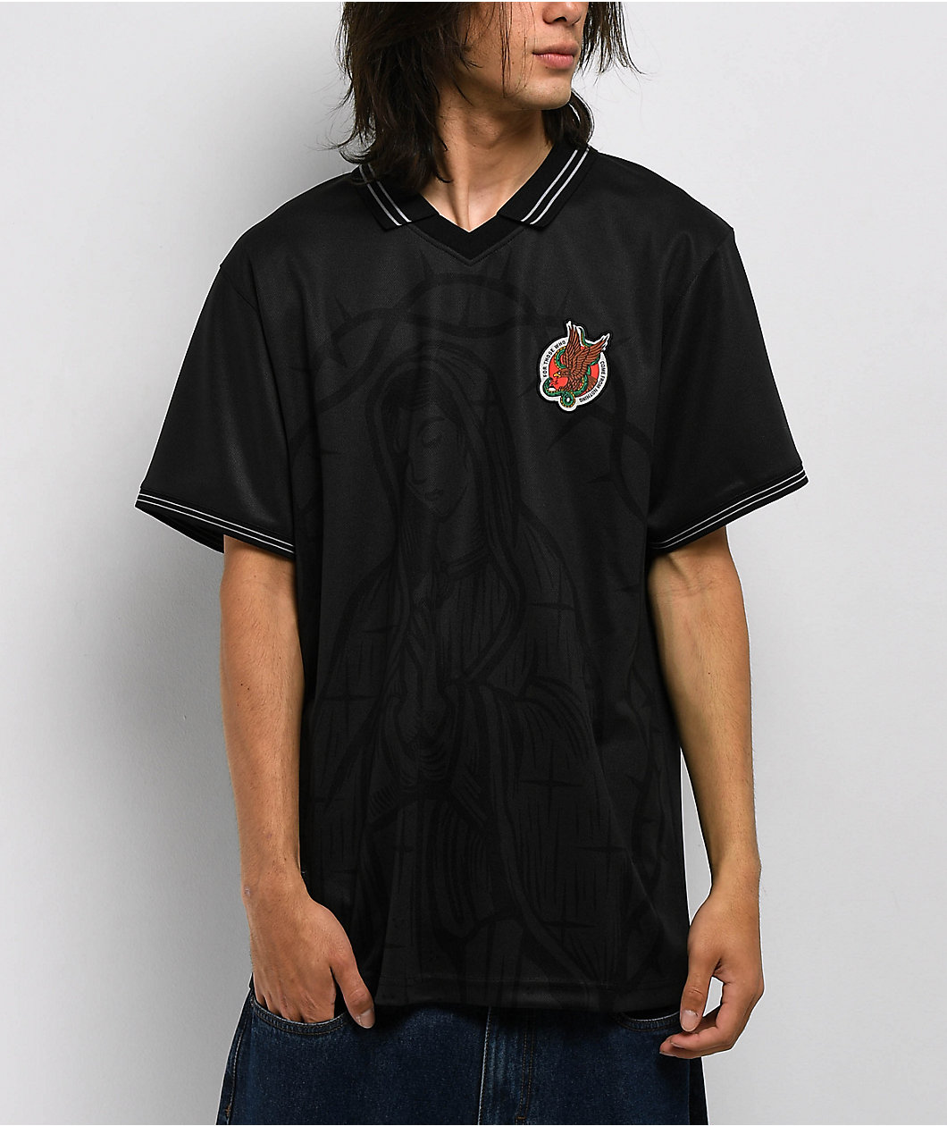 DGK F.C. Black Soccer Jersey