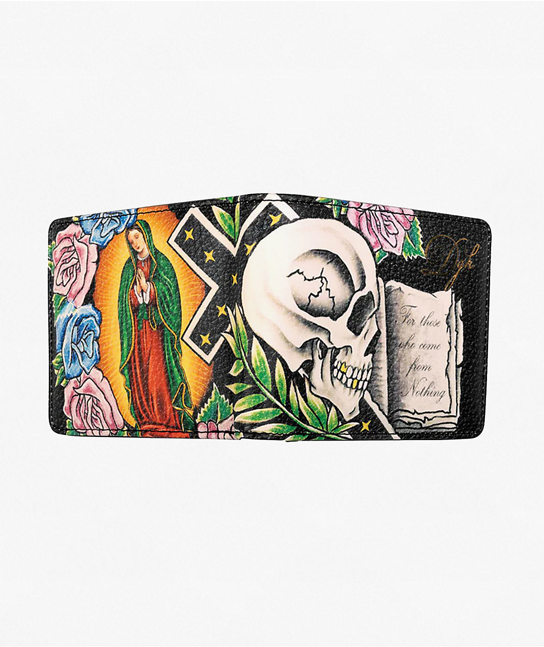 DGK Faith Black Bifold Wallet