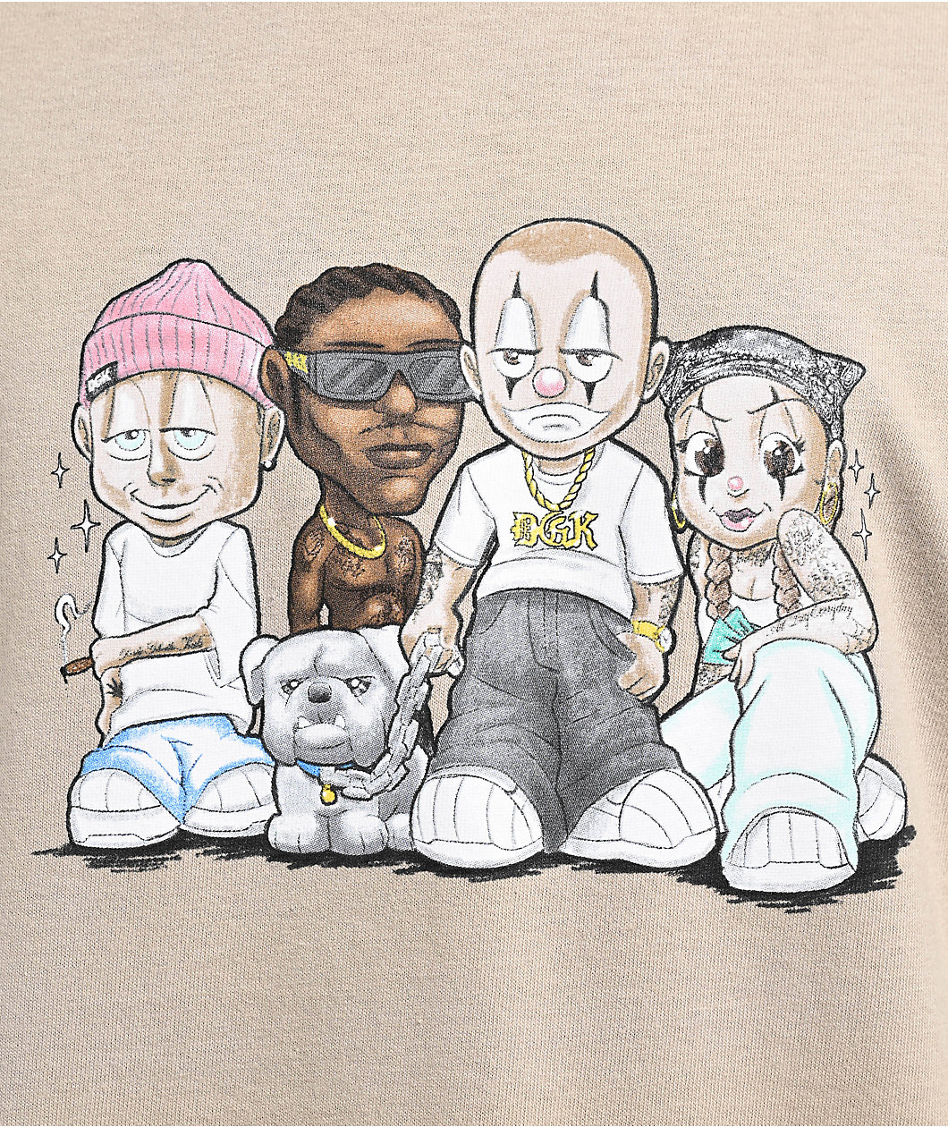 DGK Family First Sand T-Shirt