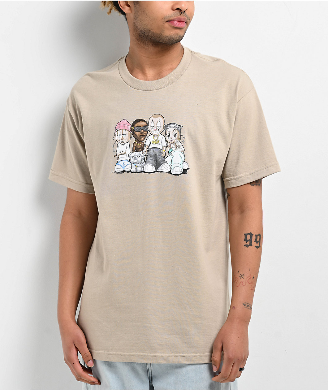 DGK Family First Sand T-Shirt