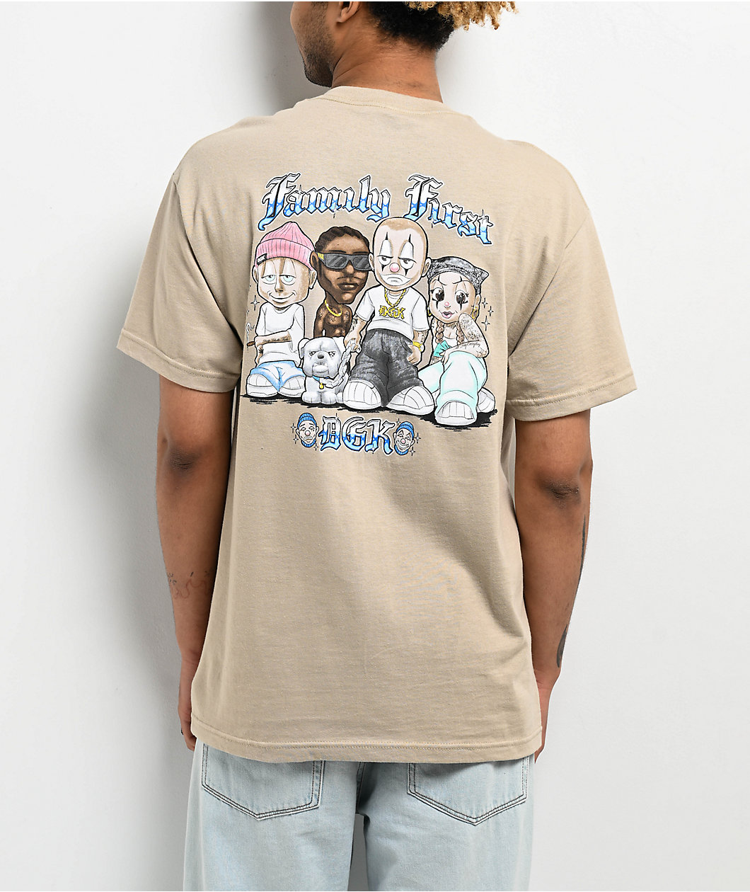 DGK Family First Sand T-Shirt