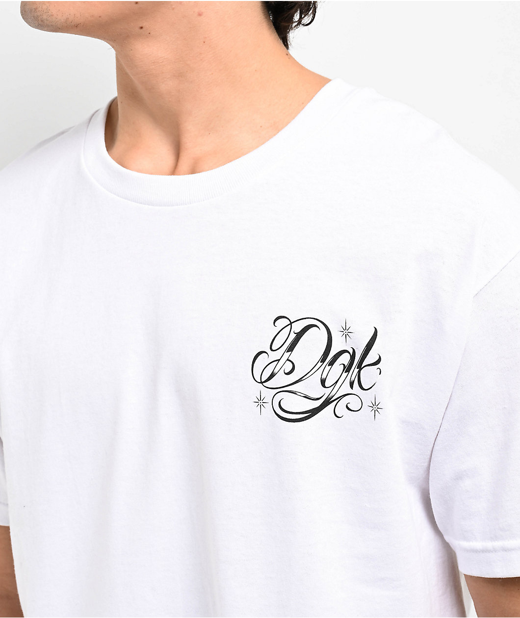 DGK Fool For You White T-Shirt