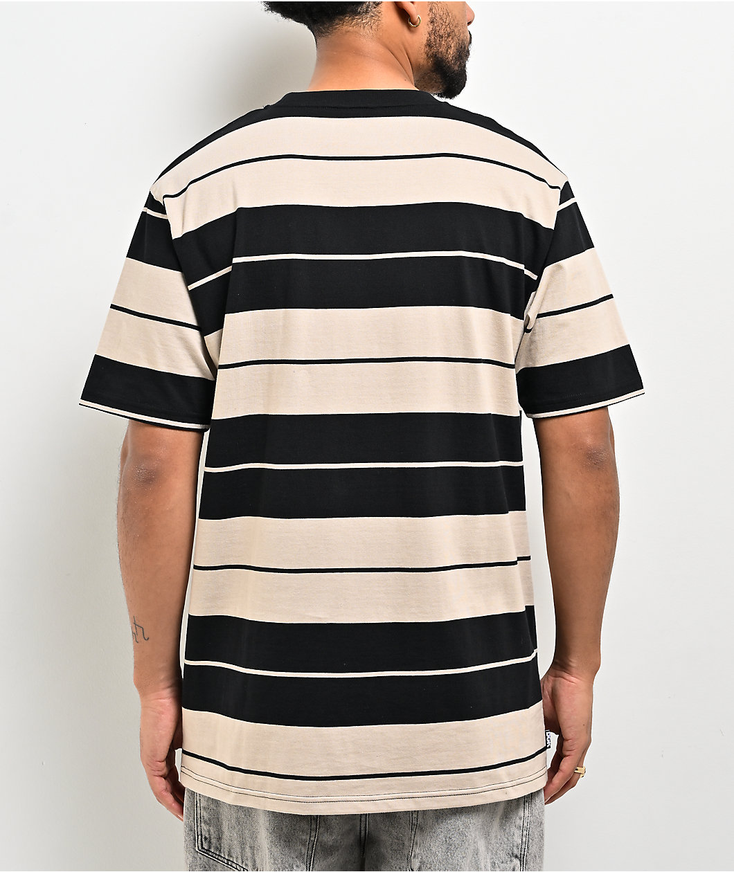 DGK Glory Black & Sand Knit T-Shirt