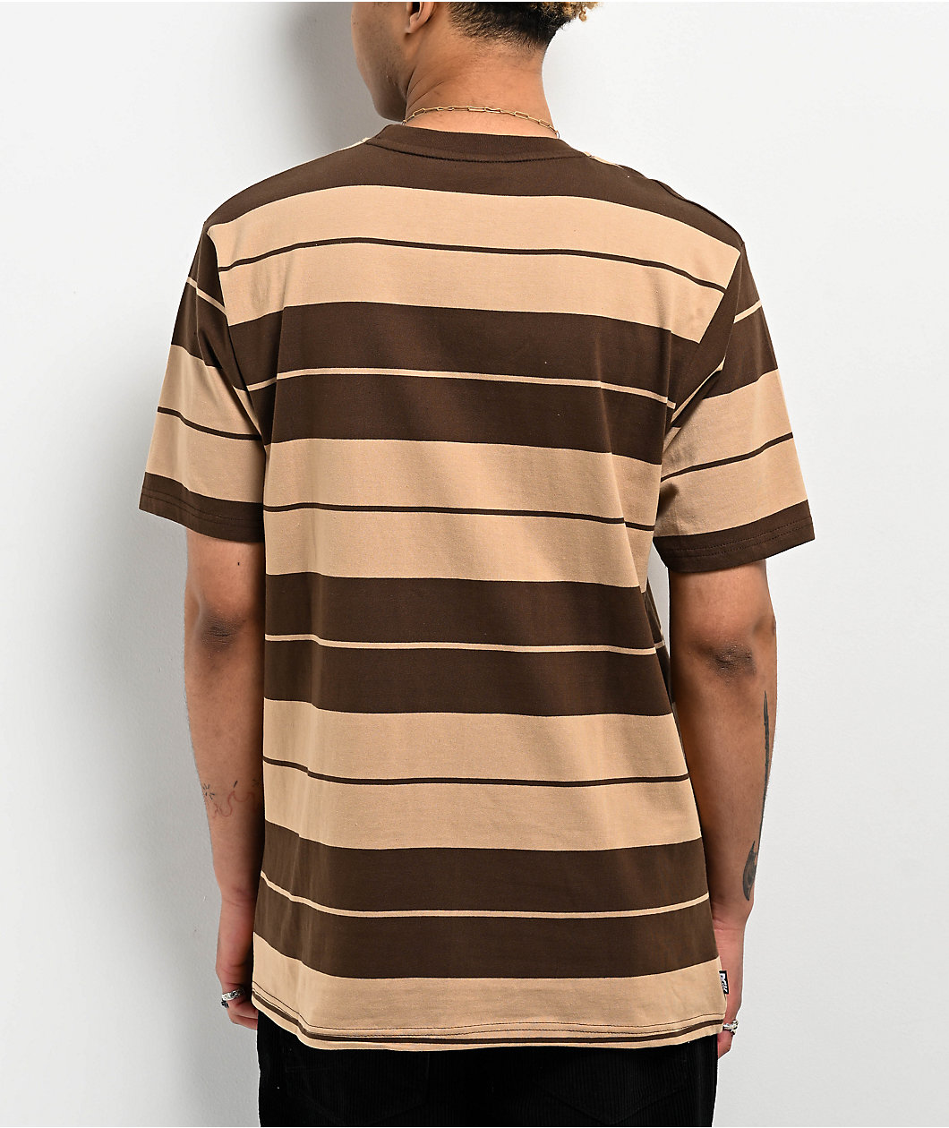 DGK Glory Brown & Tan Knit T-Shirt