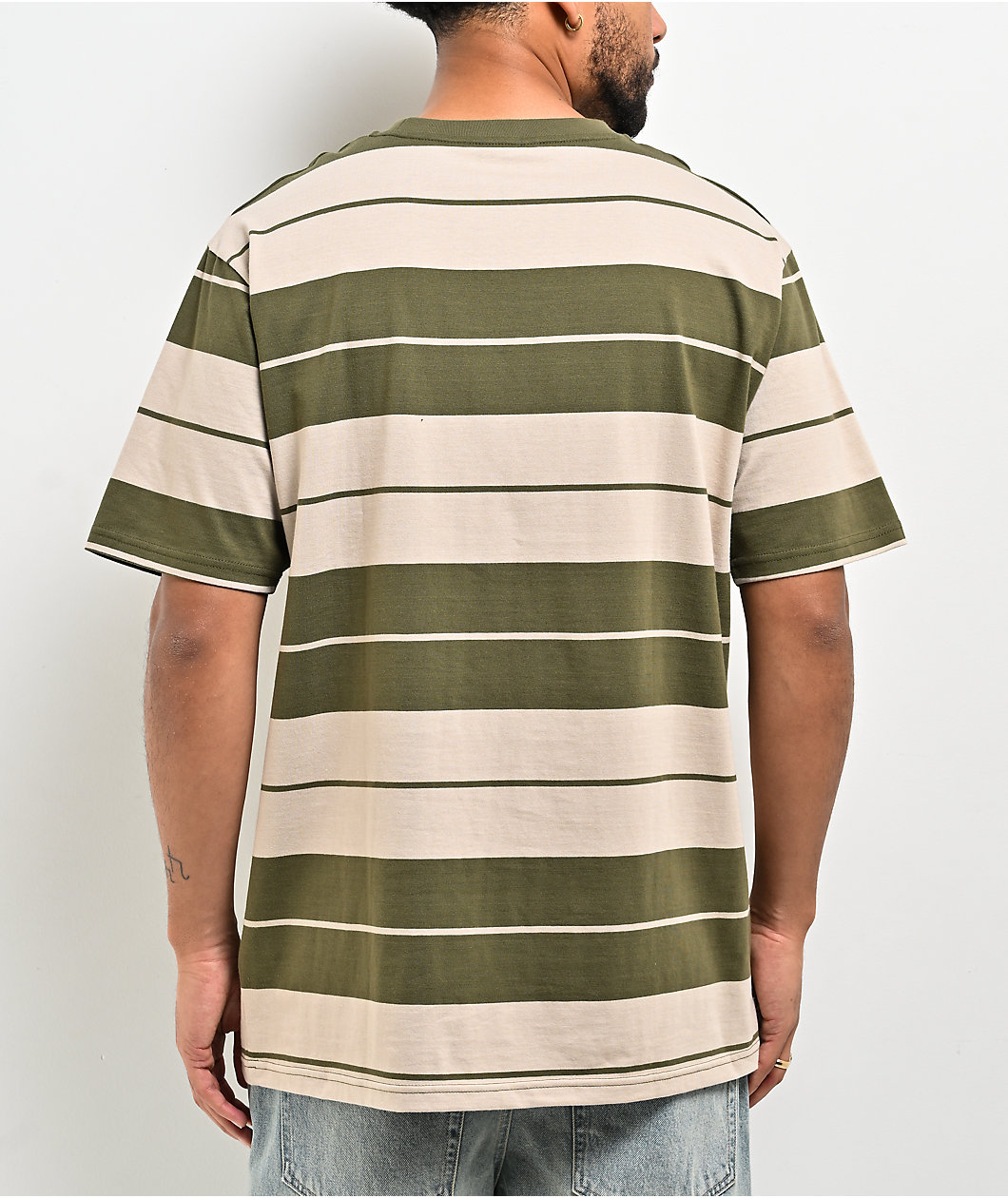 DGK Glory Olive & Sand Knit T-shirt