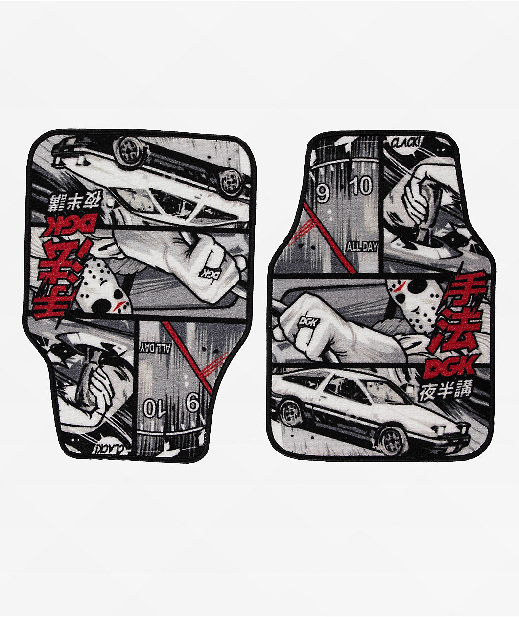 DGK Hachi-Roku Car Floor Mats