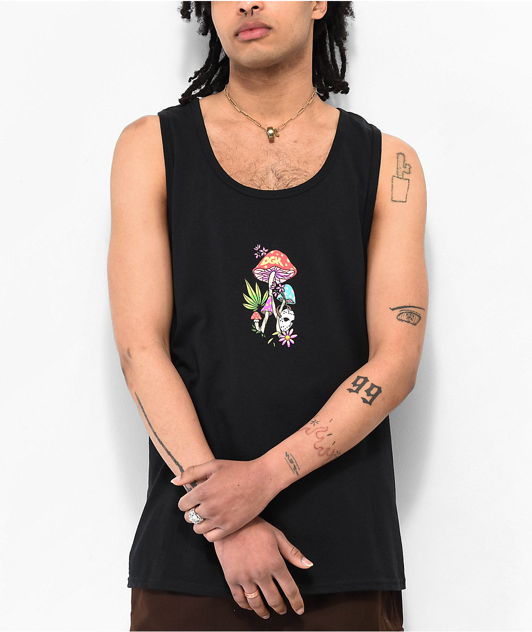 DGK Harmony Black Tank Top