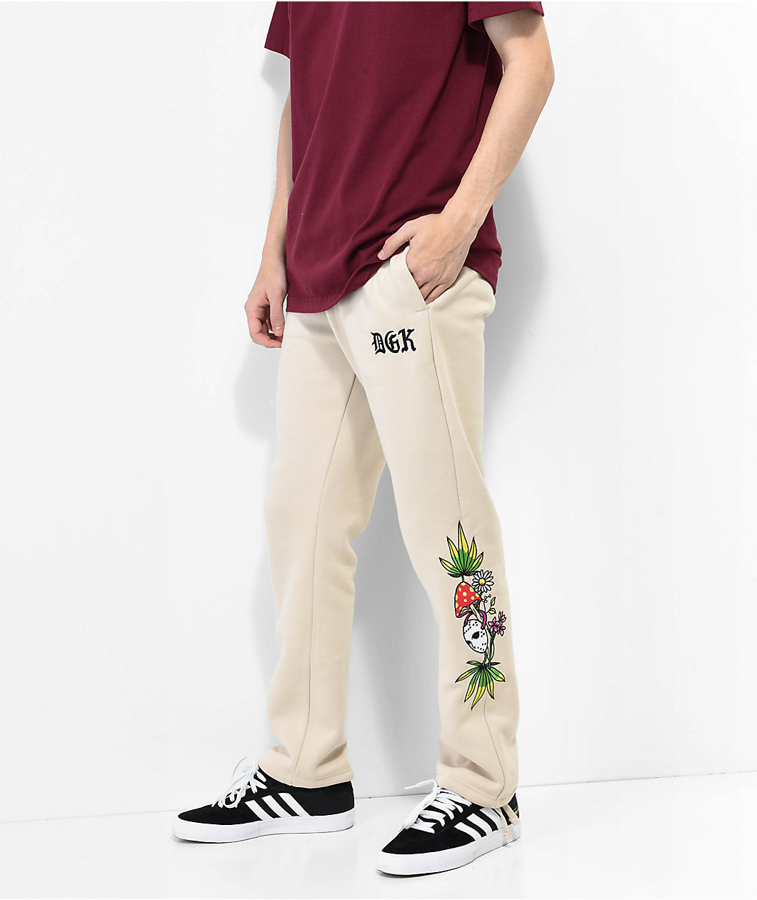DGK Harmony Sand Fleece Sweatpants