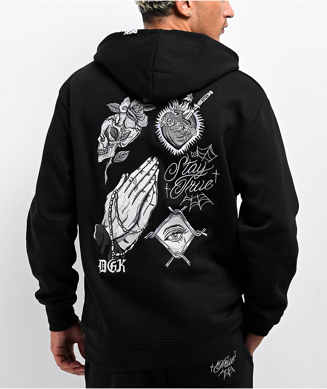 DGK Inked Fleece Black Hoodie